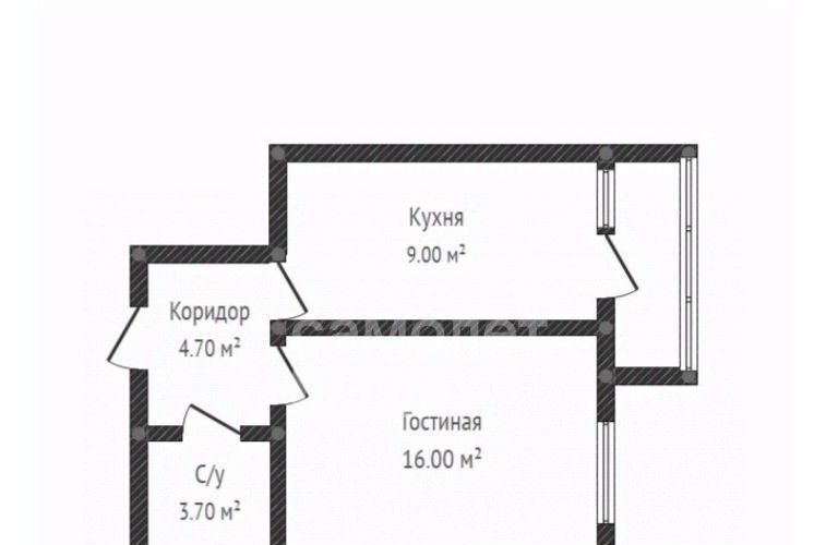 квартира р-н Тамбовский с Бокино пер Дорожный 40 Тамбов городской округ фото 2