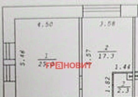 квартира г Новосибирск Заельцовская ул Богдана Хмельницкого 96/3 фото 2