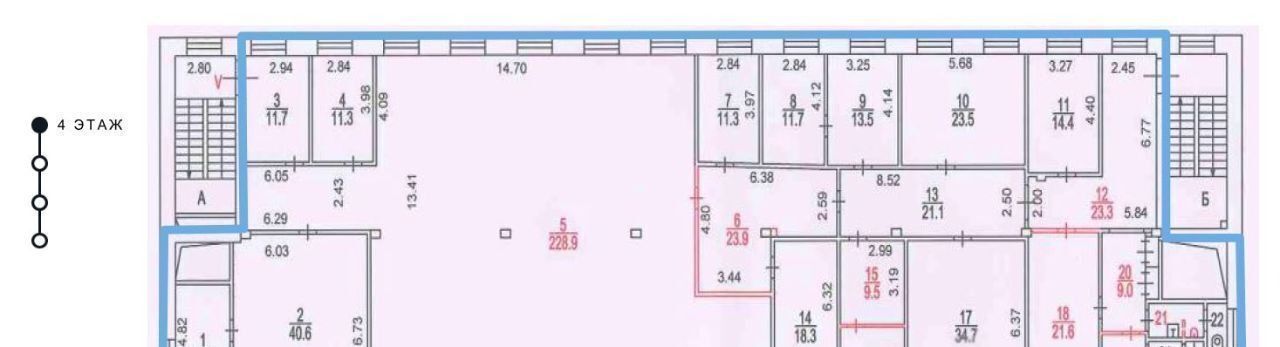 свободного назначения г Москва метро Соколиная Гора ул 9-я Соколиной Горы 6 муниципальный округ Соколиная Гора фото 7