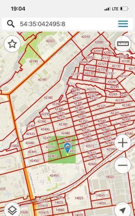 земля г Новосибирск р-н Калининский Берёзовая роща ул Кропоткина 405 фото 2