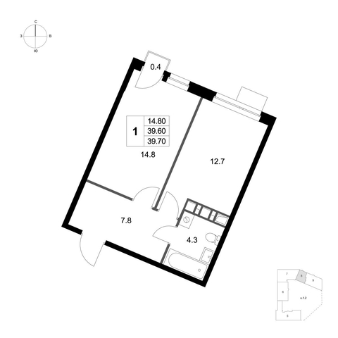 квартира дом 10к/1 Некрасовка фото