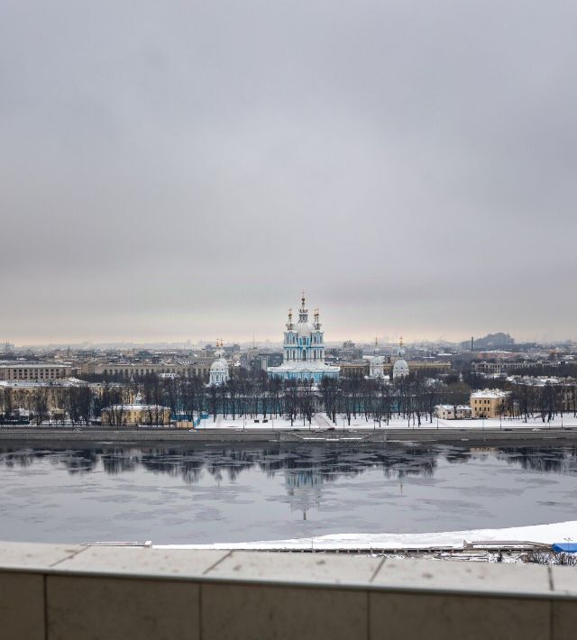 квартира г Санкт-Петербург метро Новочеркасская пр-кт Большеохтинский 9 округ Большая Охта фото 35