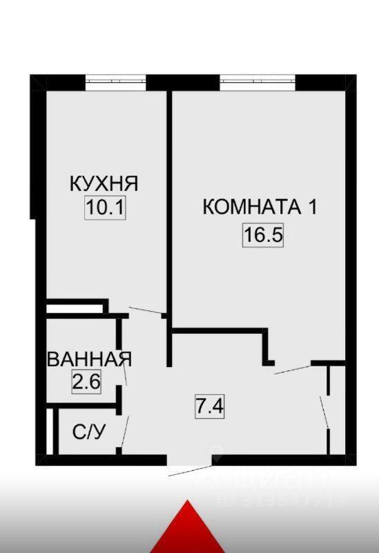 квартира г Колпино ул Московская 11 р-н Колпинский Ленинградская область фото 13