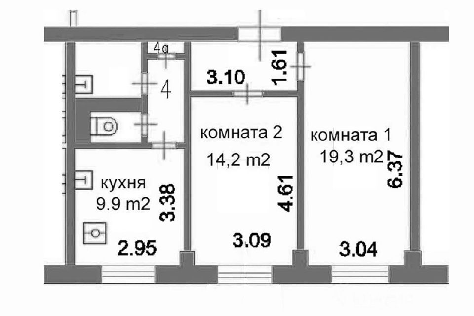 квартира г Москва ул Зорге 6/2 Северный административный округ фото 8