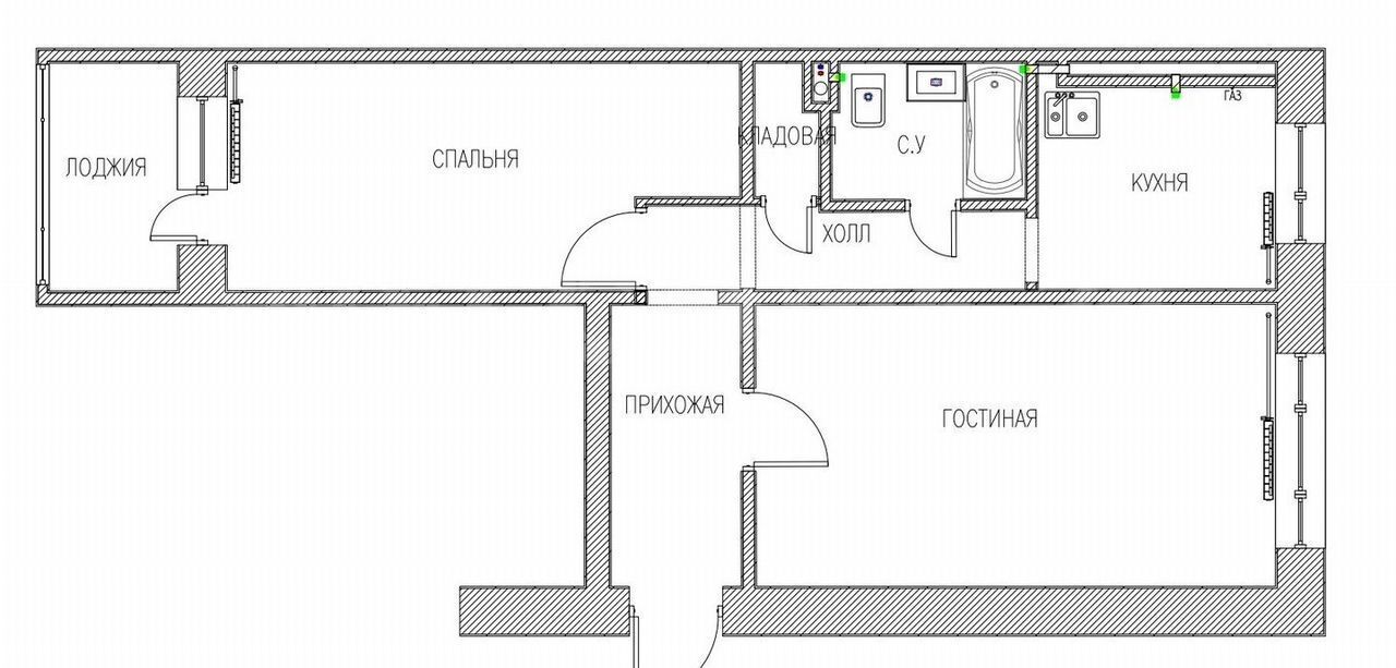 квартира г Электросталь ул Мира 30 фото 11