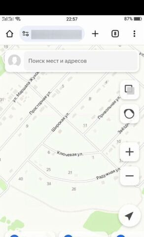 земля ул Ключевая 9 городское поселение Ракитное фото