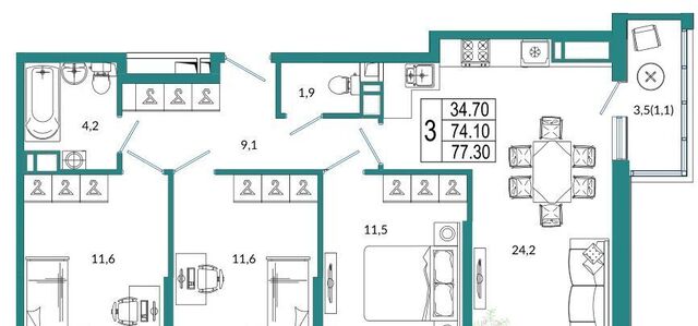 Западный ул 339-й Стрелковой Дивизии 10а/18 фото