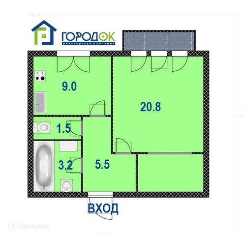 квартира дом 45а городской округ Железногорск фото