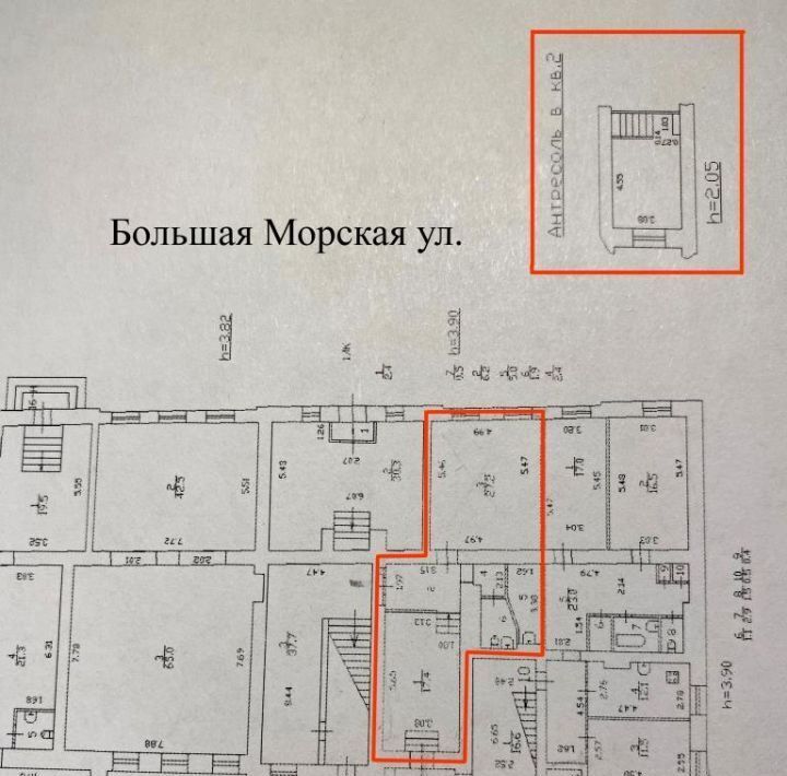 свободного назначения г Санкт-Петербург метро Адмиралтейская ул Большая Морская 6 Дворцовый округ фото 18