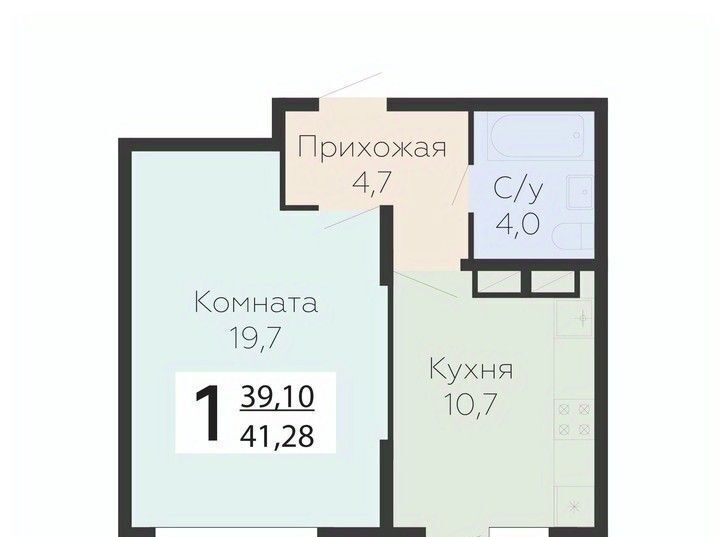 квартира г Подольск микрорайон Красная Горка ул Садовая 3к/1 Силикатная фото 1