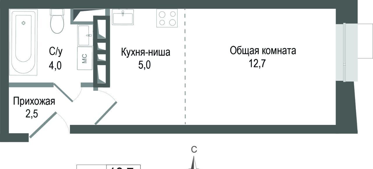 квартира г Королев мкр Первомайский Гольяново фото 1