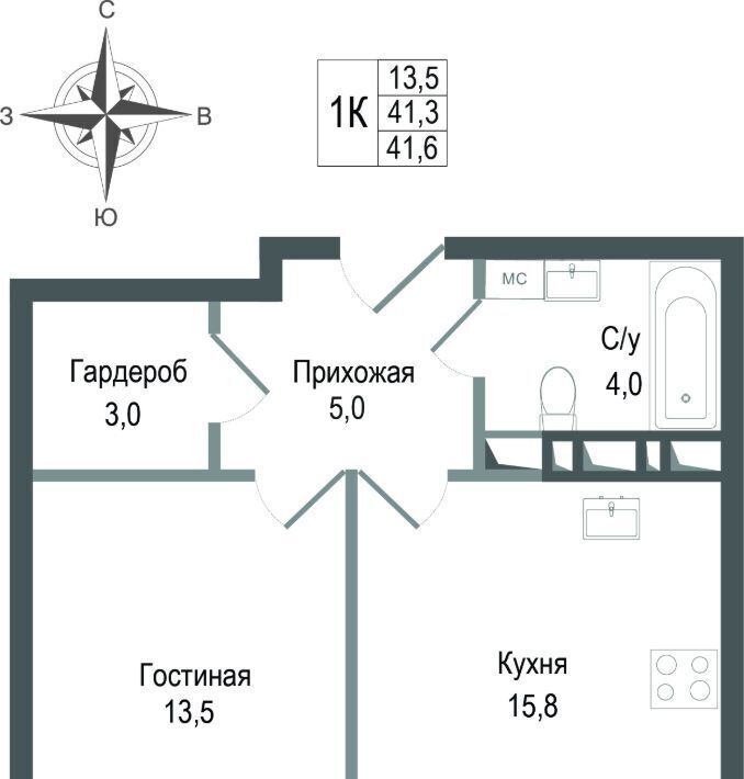 квартира г Королев мкр Первомайский Гольяново фото 1