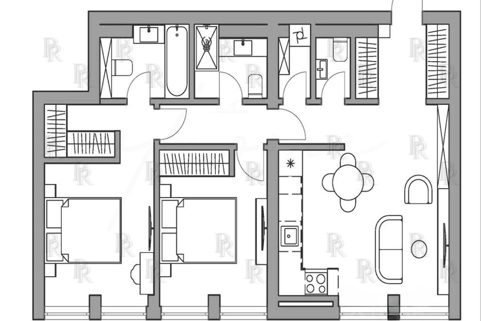 квартира г Москва ул Дружинниковская 15а апарт-комплекс Sky View Центральный административный округ фото 1