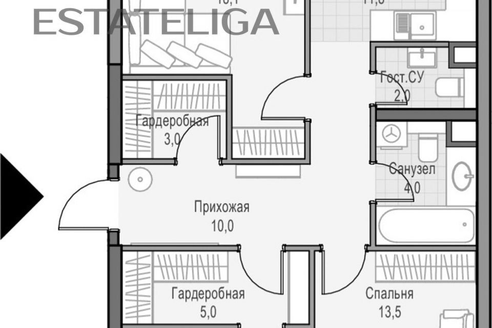 квартира г Москва ул Академика Королева 21 Северо-Восточный административный округ фото 1