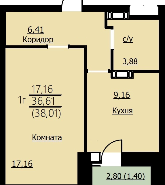 квартира г Ярославль р-н Заволжский ул Красноборская 32а Ярославль городской округ фото 1