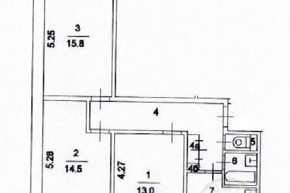 квартира г Москва ул Чертановская 16/1 Южный административный округ фото 6