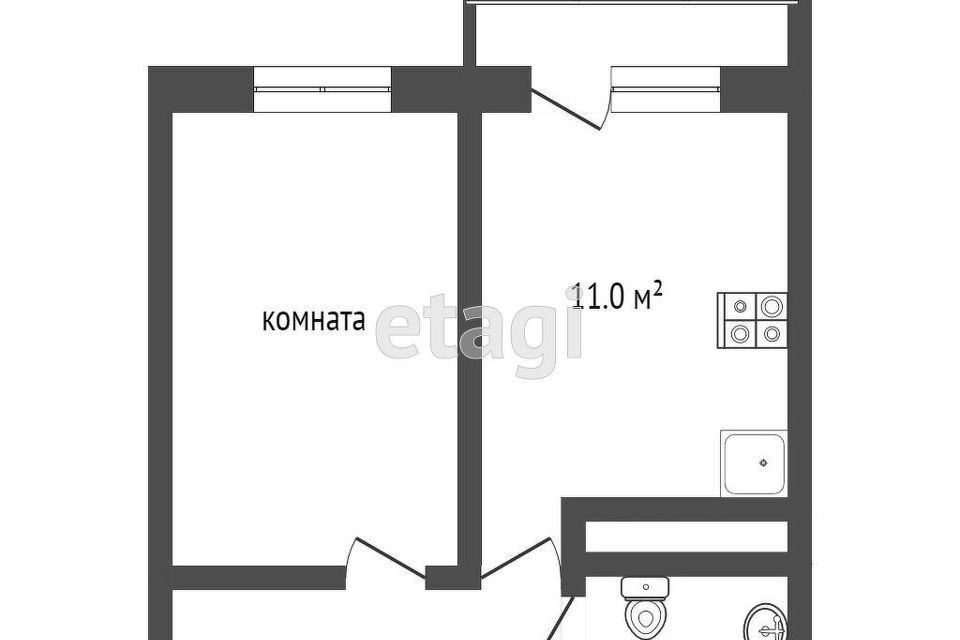 квартира г Ростов-на-Дону ул Шеболдаева Ростов-на-Дону городской округ, 95 ст 2 фото 8