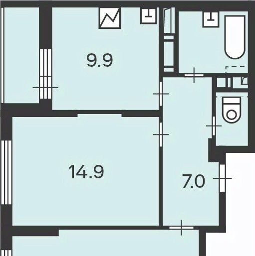 квартира г Москва метро Лианозово ул Лобненская 13к/2 фото 5