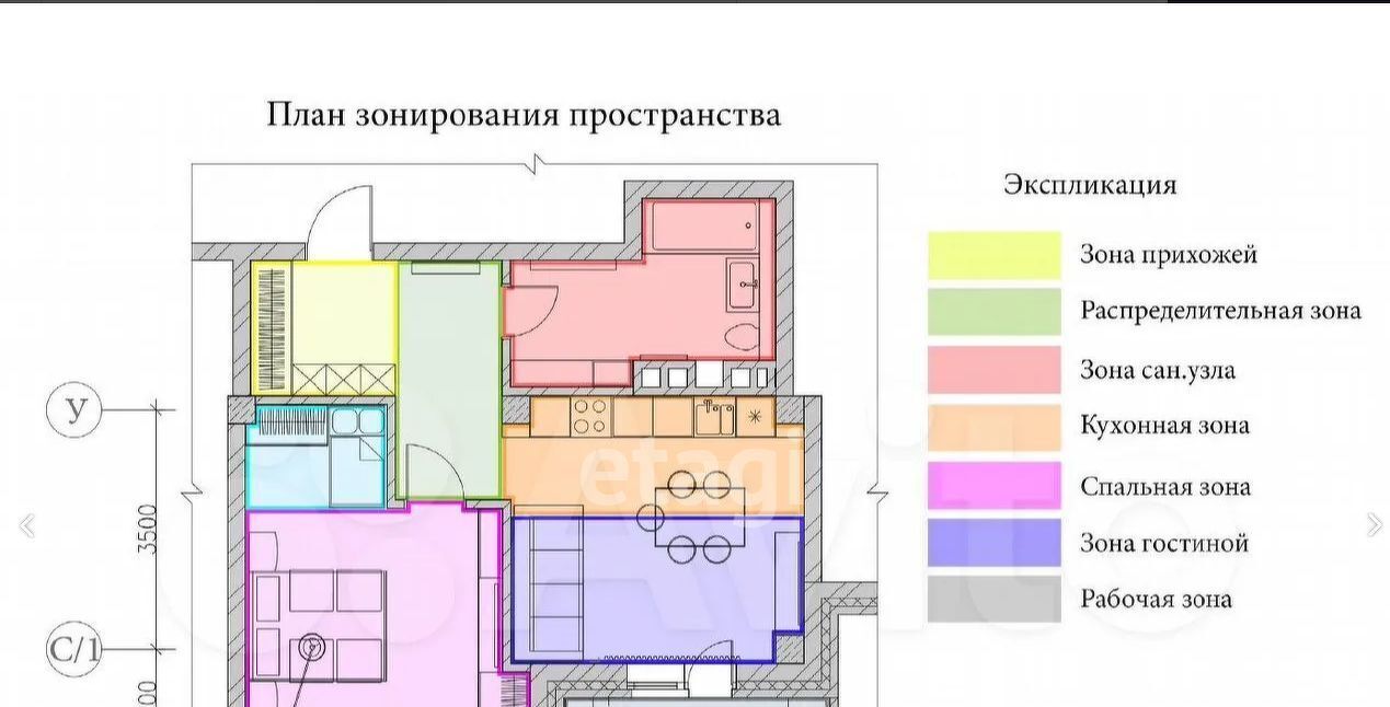 квартира г Челябинск р-н Курчатовский ул Аношкина 10 фото 13