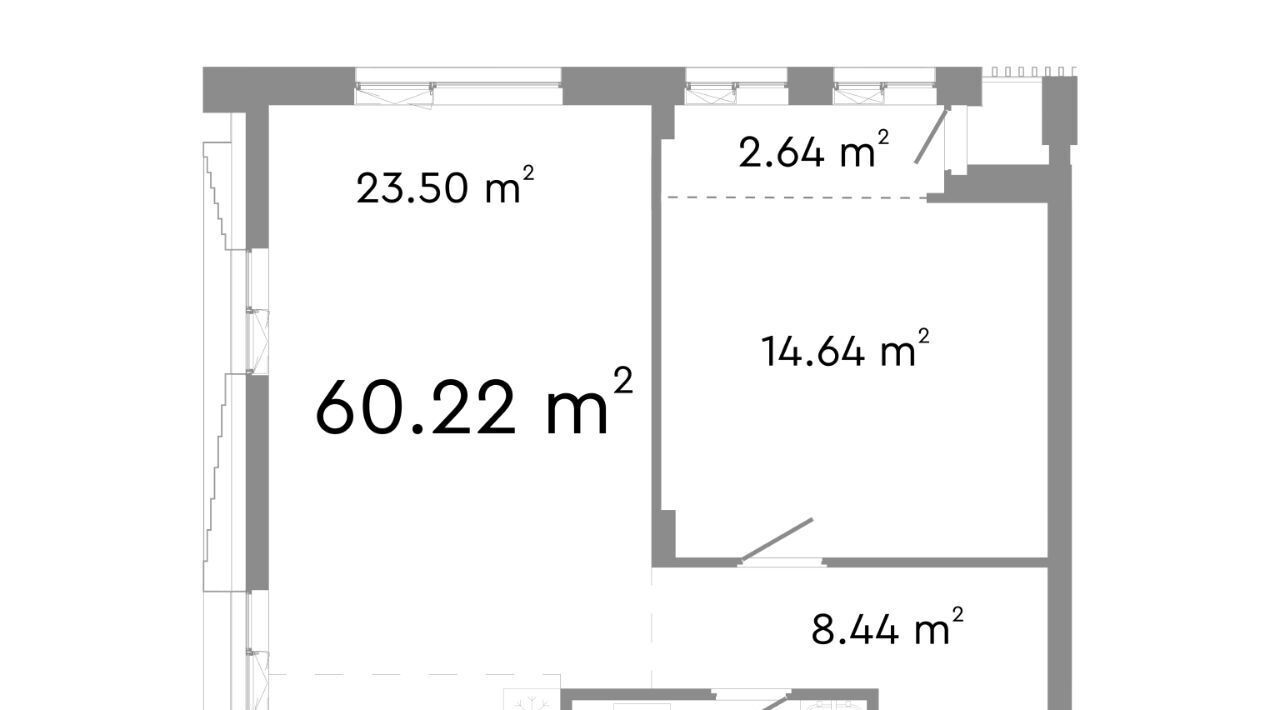 квартира г Челябинск р-н Центральный ул Худякова 18/2 фото 1