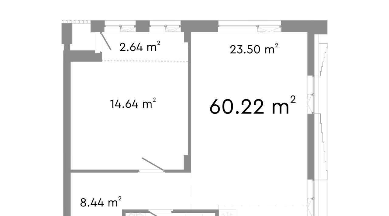 квартира г Челябинск р-н Центральный ул Худякова 18/2 фото 1