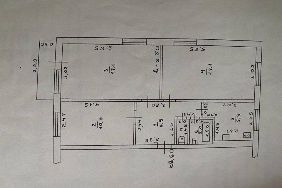 квартира р-н Данковский г Данков ул Молодежная 8 фото 2