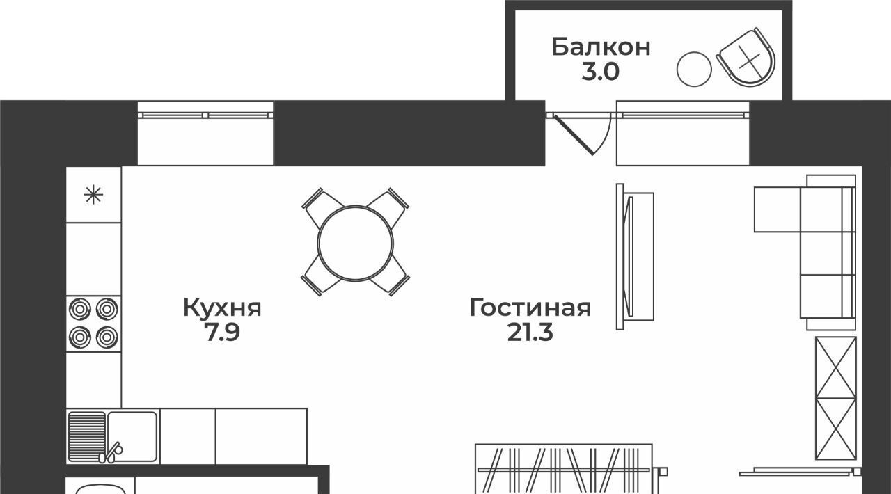 квартира г Минусинск ул Мира 43 фото 1