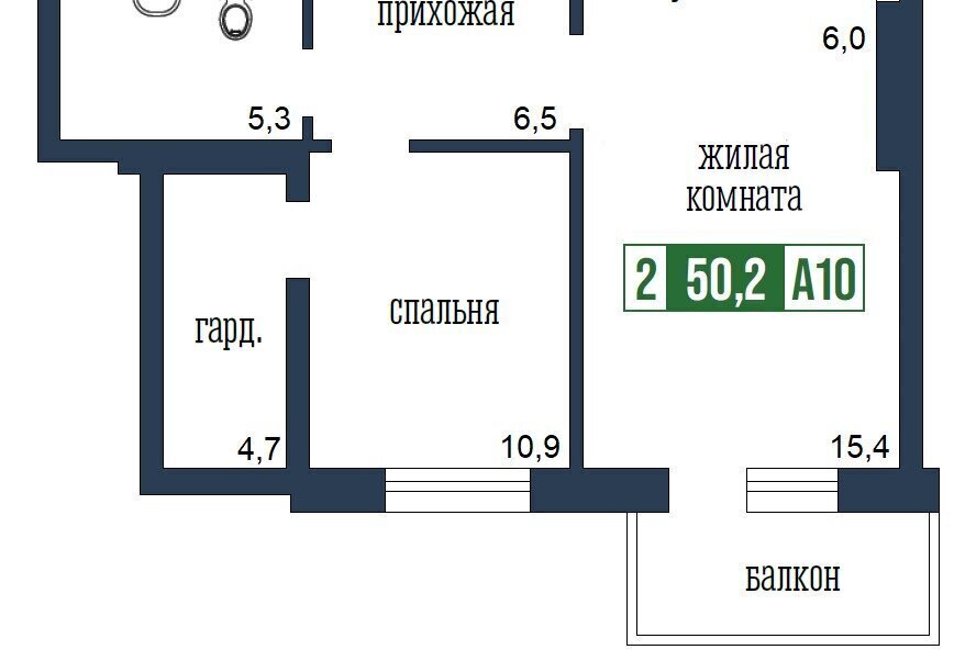 квартира г Красноярск р-н Советский ул Авиаторов 3 ЖК Нестеров фото 1