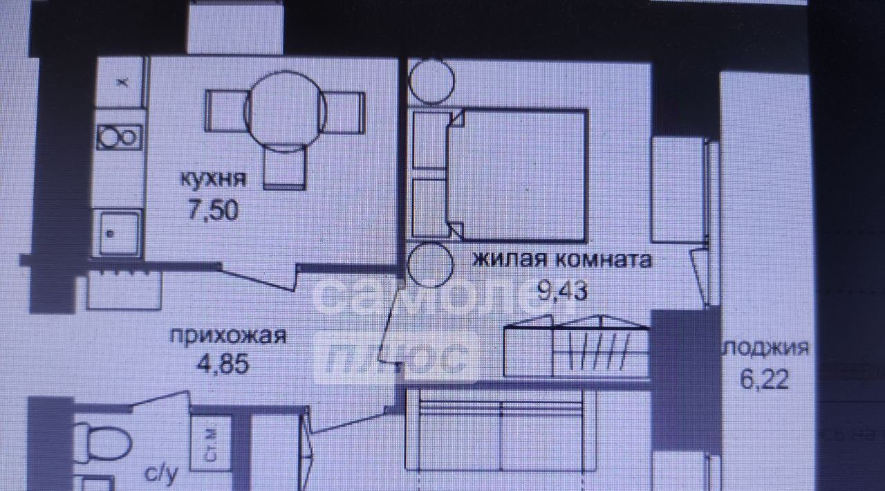 квартира г Нижний Новгород р-н Канавинский Двигатель Революции ул Архангельская 18 ЖК «Каскад на Архангельской» фото 2