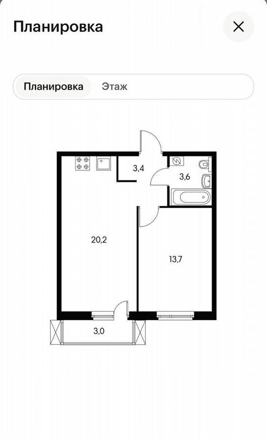 квартира г Новороссийск р-н Южный ул. Мурата Ахеджака, 16к 2 фото 1