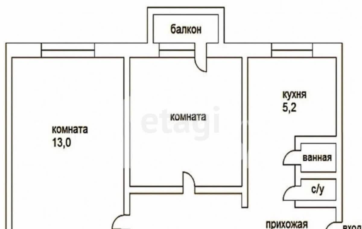 квартира г Тула р-н Привокзальный 63, пос. Иншинский фото 40