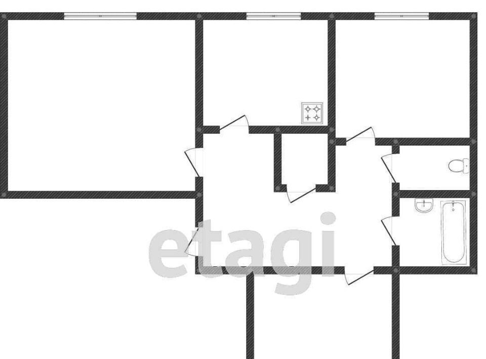 квартира г Нижний Тагил р-н Тагилстроевский пр-кт Октябрьский 28 фото 2