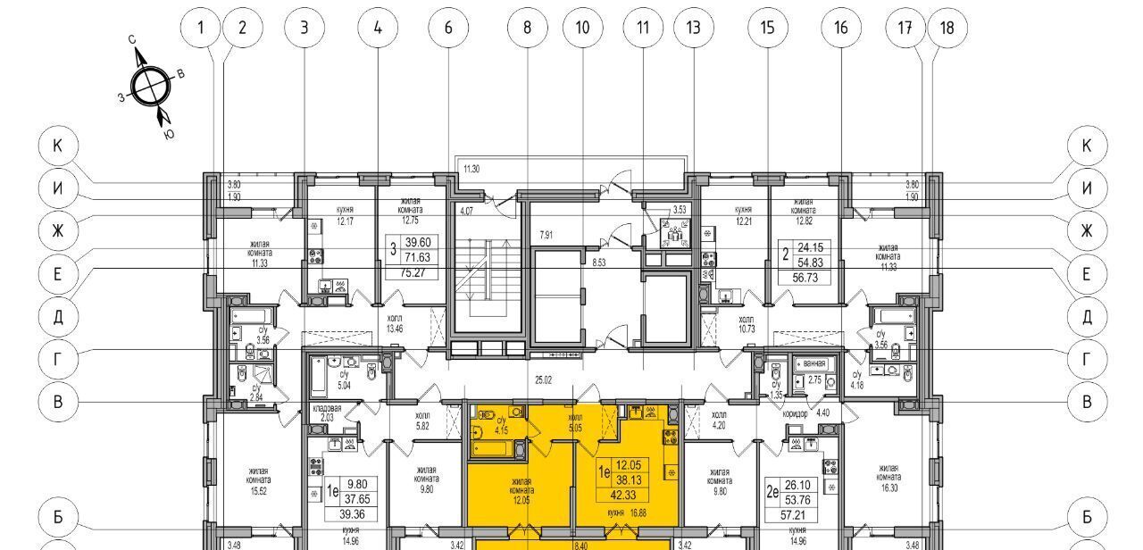 квартира г Санкт-Петербург п Парголово проезд Толубеевский 32 метро Парнас фото 3