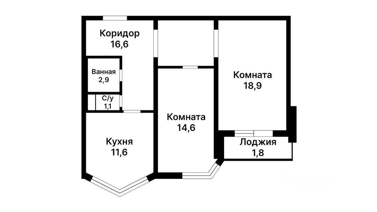 квартира г Москва метро Люблино ЮЗАО ул Новороссийская 30/1 Московская область фото 2