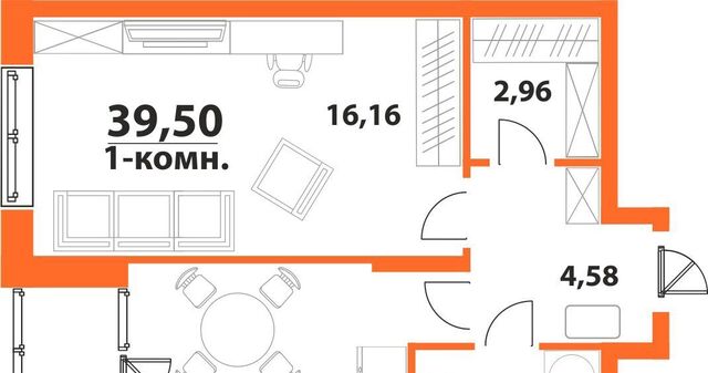 р-н Засвияжский 19-й микрорайон ЖК «‎Аквамарин 2» 1 фото