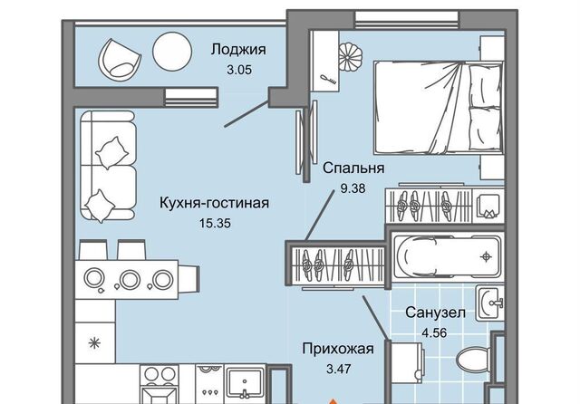 р-н Заволжский пр-кт Авиастроителей 2 фото