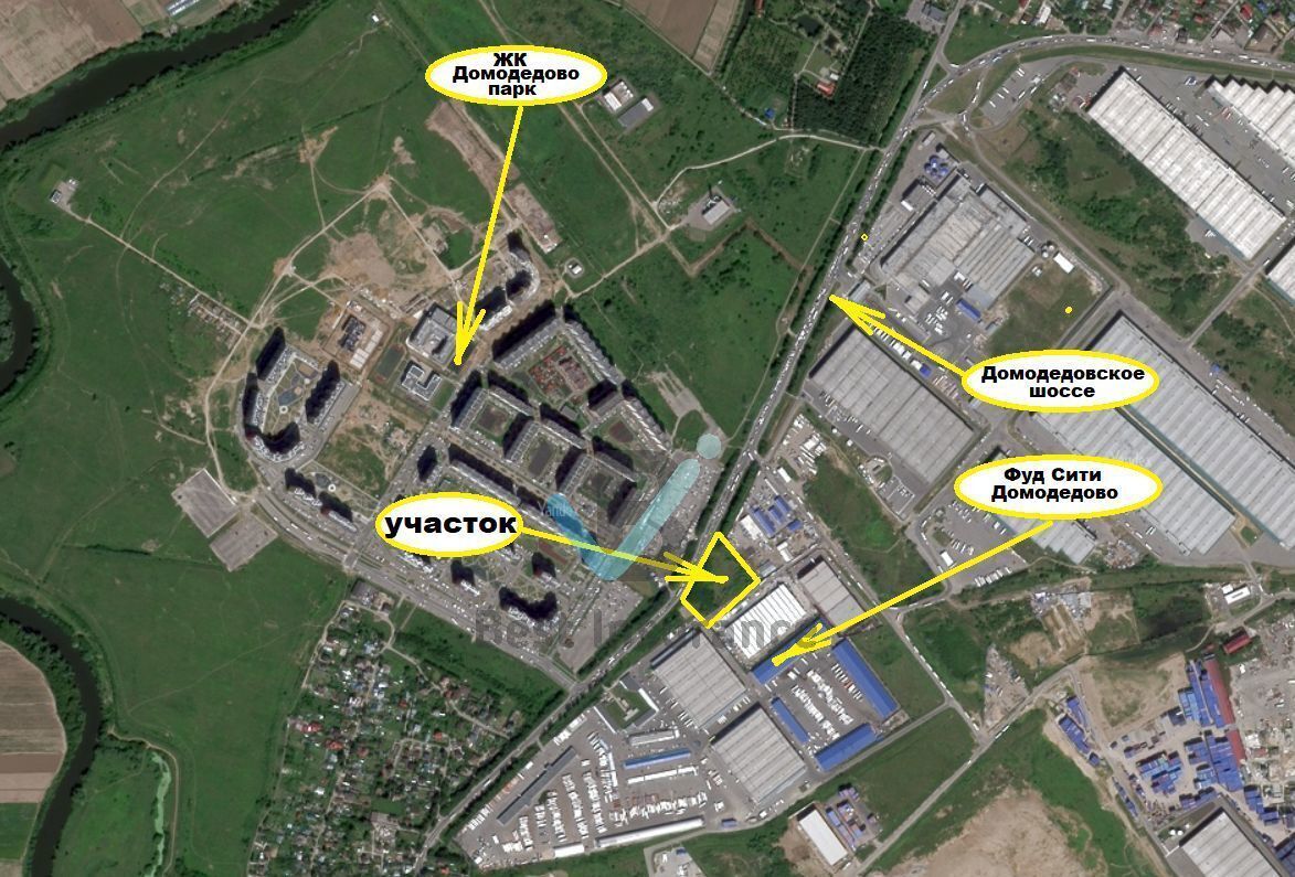 земля г Домодедово мкр Северный ул Логистическая 12 км, с 8, Новокаширское шоссе фото 2
