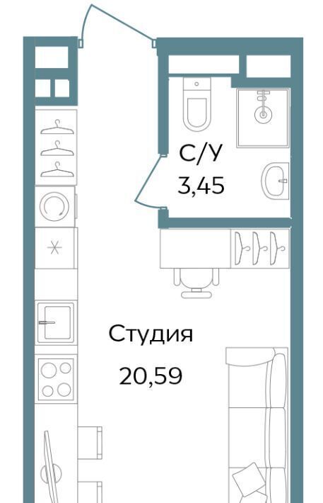 квартира г Саки ул Морская фото 1