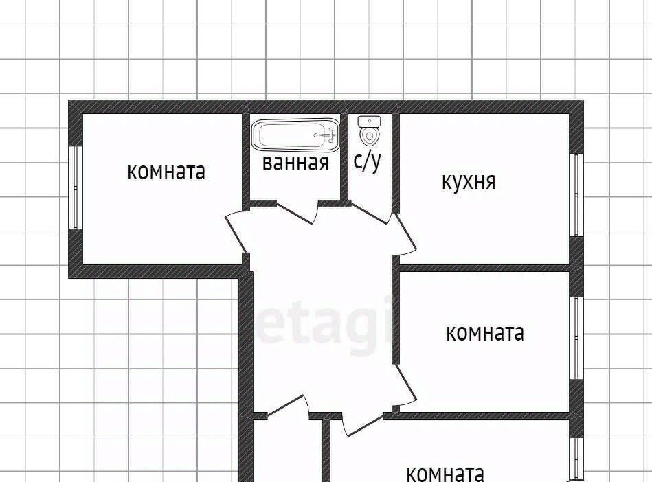 квартира г Нижний Тагил р-н Дзержинский ул Алтайская 49 фото 2