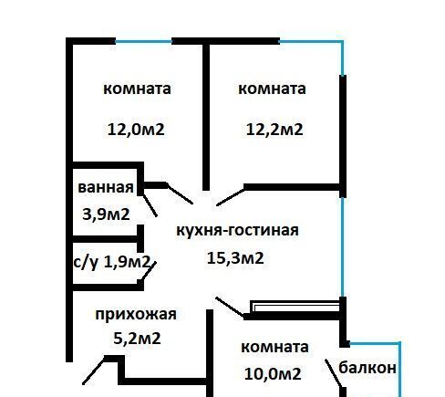 квартира р-н Киевский пр-кт Александра Суворова 15к/2 фото