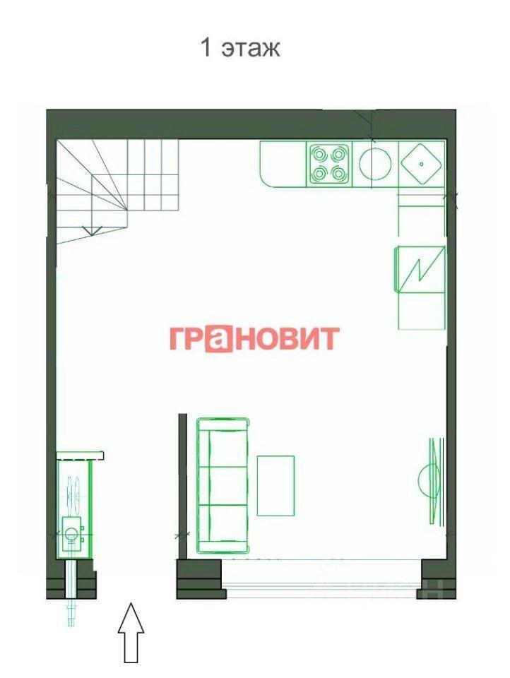 дом р-н Новосибирский с Новолуговое мкр Березки 2 3-й кв-л, 44 фото 2