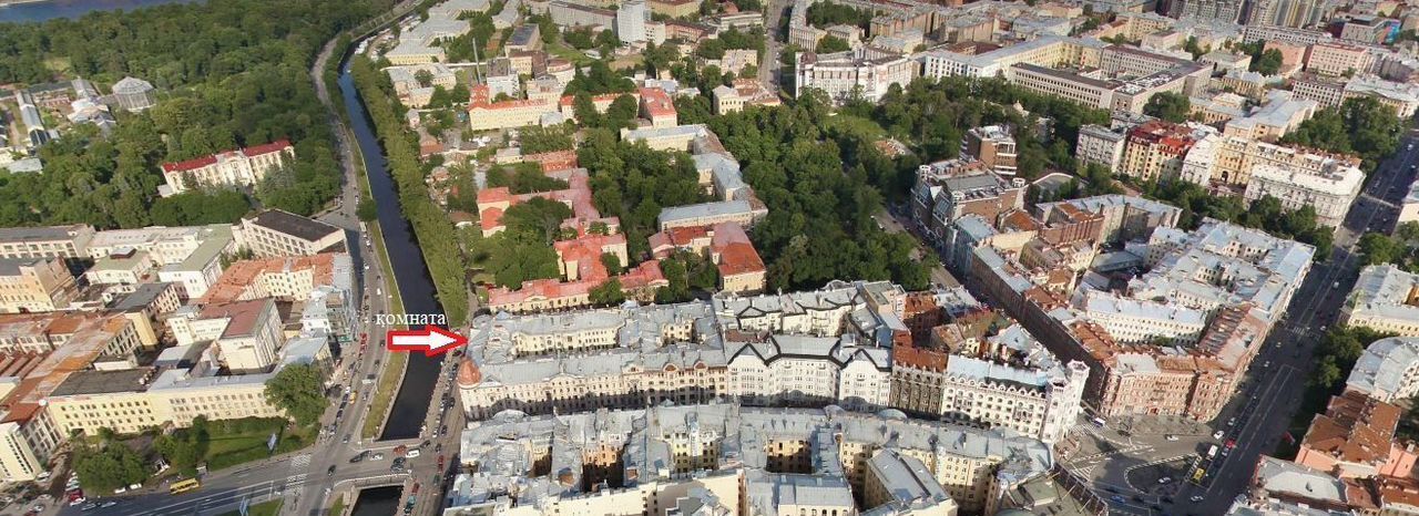 комната г Санкт-Петербург метро Петроградская ул Петропавловская 8 фото 2