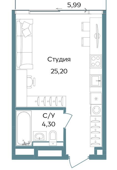 квартира г Саки курортный кластер Темпо фото 1