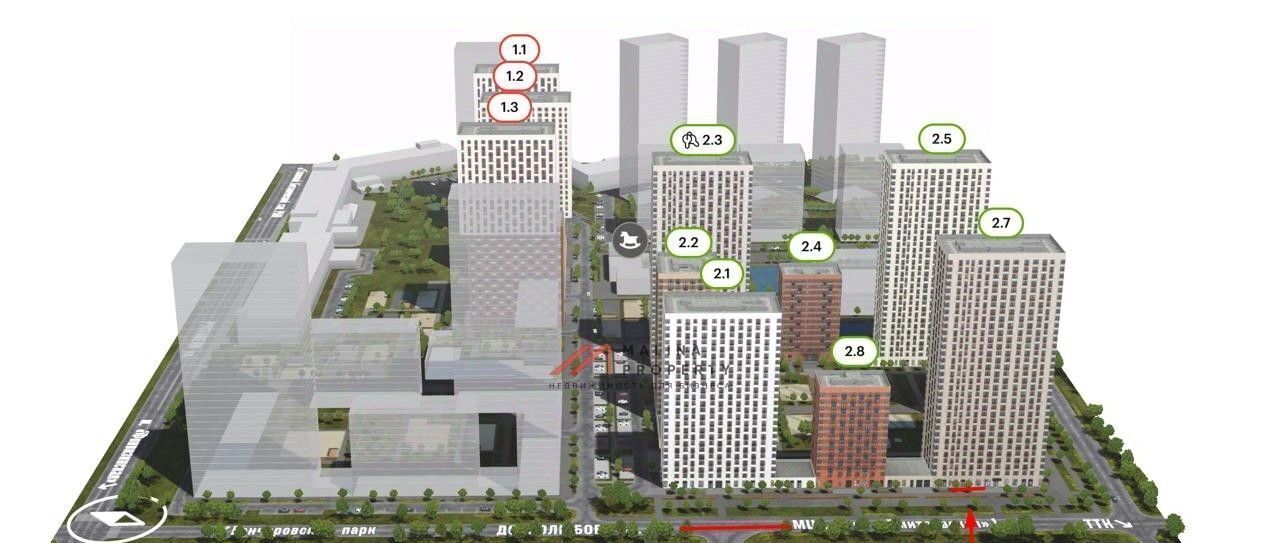 торговое помещение г Москва метро Бутырская ЖК Руставели 14 к 2. 4 фото 7