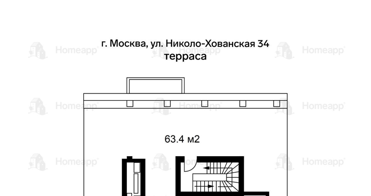 квартира г Москва п Сосенское ул Николо-Хованская 34 метро Ольховая фото 35