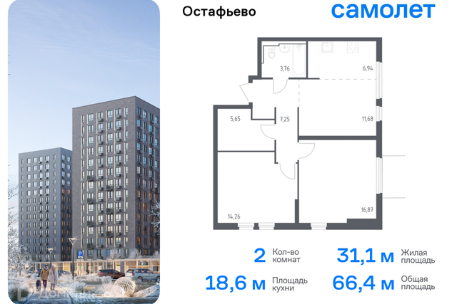 Новомосковский административный округ, Жилой комплекс Остафьево фото