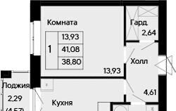 квартира г Ростов-на-Дону р-н Октябрьский пер Бориславский 1 ЖК Курортный квартал "Ривьера" фото 2