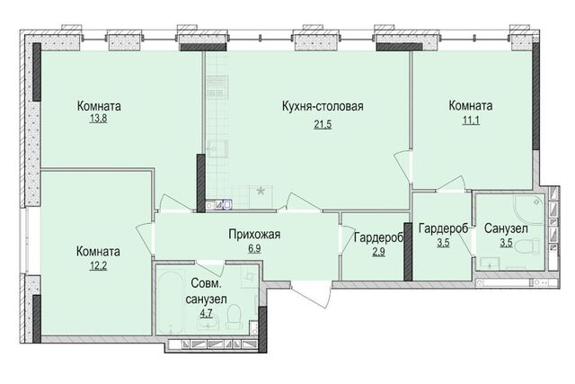 квартира пер Индустриальный 35а Ижевск городской округ фото