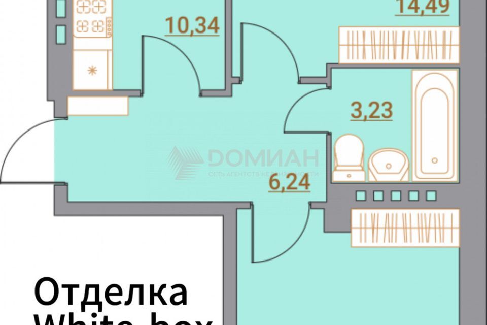 квартира г Шахты пер Бродского 10 Шахты городской округ фото 1