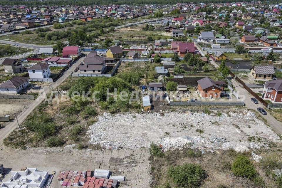 земля г Тюмень снт Луч Тюмень городской округ, Тупиковая улица, 5 фото 1